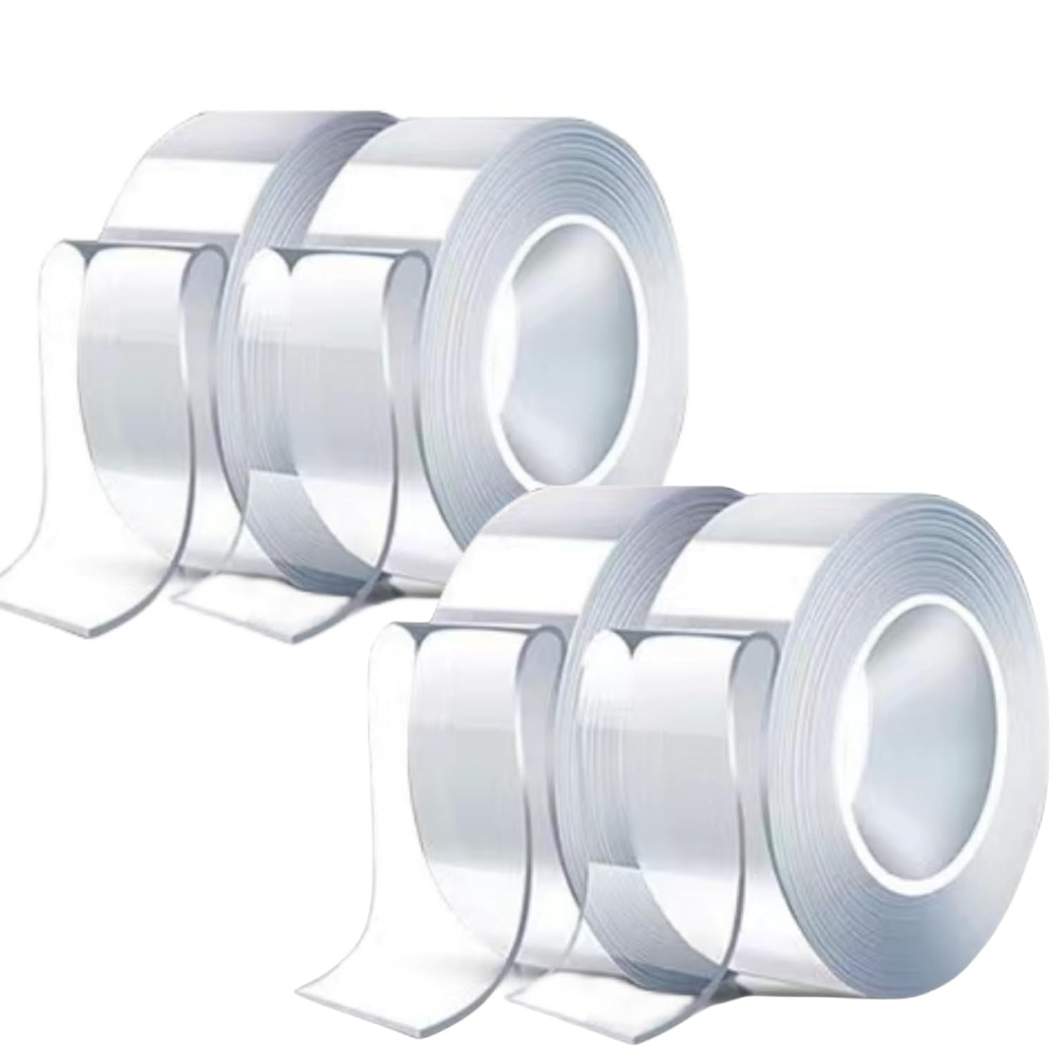 Double Sided Adhesive Tape – Clear Heavy Duty Mounting Tape 4 Pack