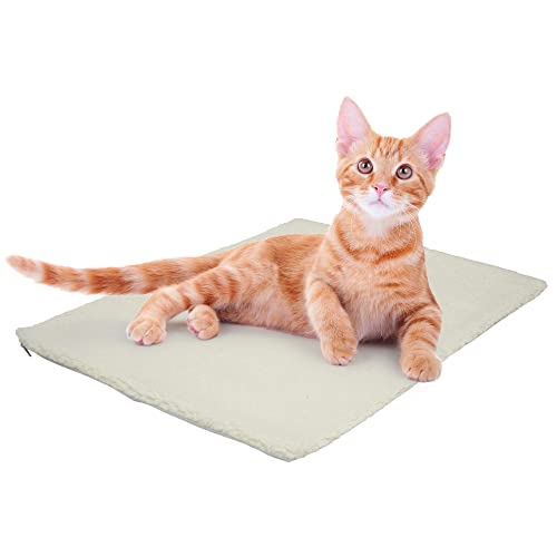 Premium Thermal Pet Bed – Self-Heating Cat Cushion with Soft Removable Cover