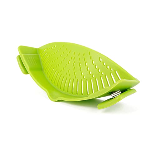 Multifunction Silicone Pot Strainer – Heat Resistant Clip Colander for Pasta, Rice & Veggies