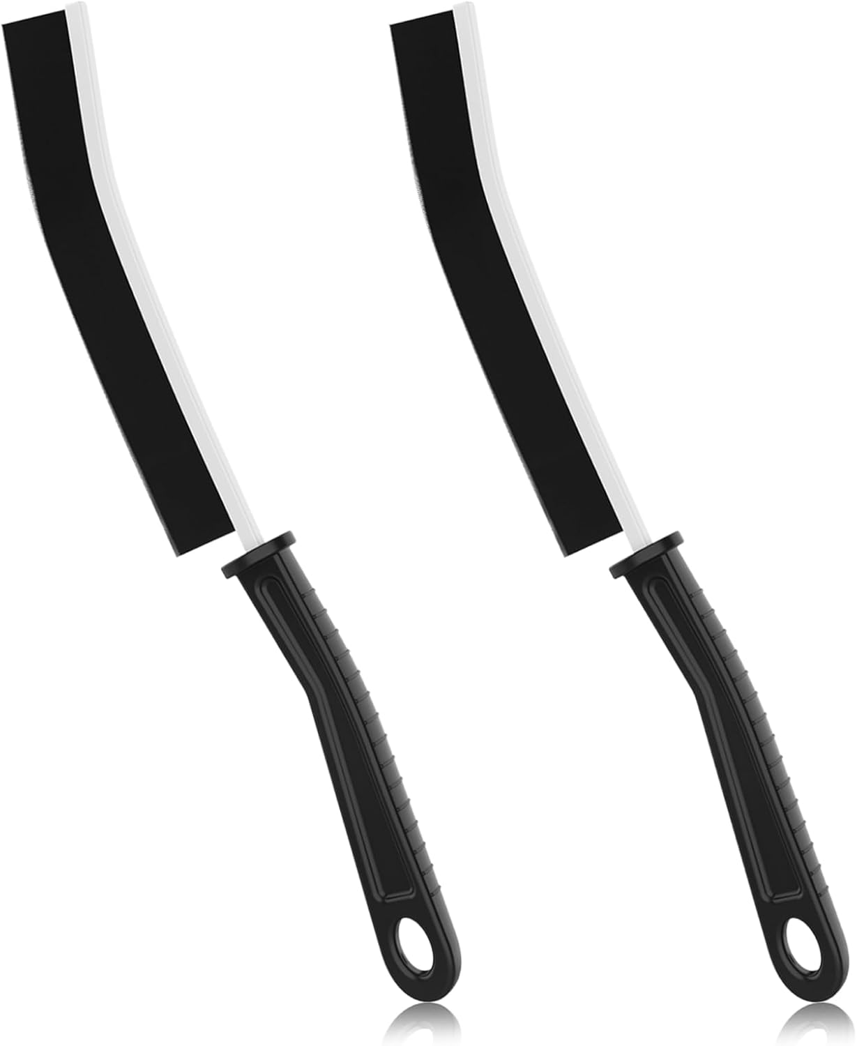 Crevice Cleaning Brush Set, Hard Bristle Narrow Gap Cleaning Tool, 2-Piece