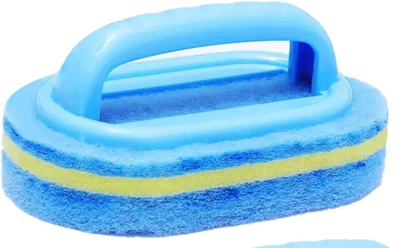 All-Purpose Cleaning Brush with Ergonomic Handle, Heavy-Duty Shower & Bathroom Scrubber