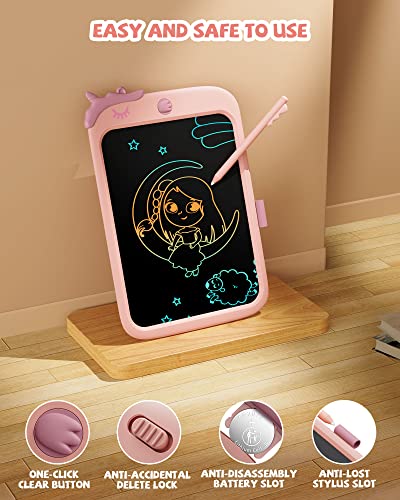 LCD Drawing Tablet 10 Inch – Portable Erasable Writing Board with Lock Function for Kids