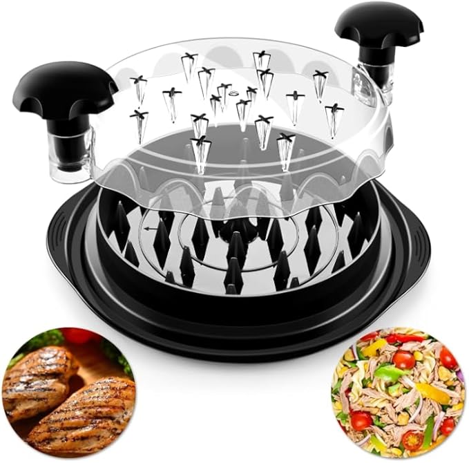 Chicken Breast Shredder Tool, BPA Free & Dishwasher Safe, Quick & Easy Meat Prep