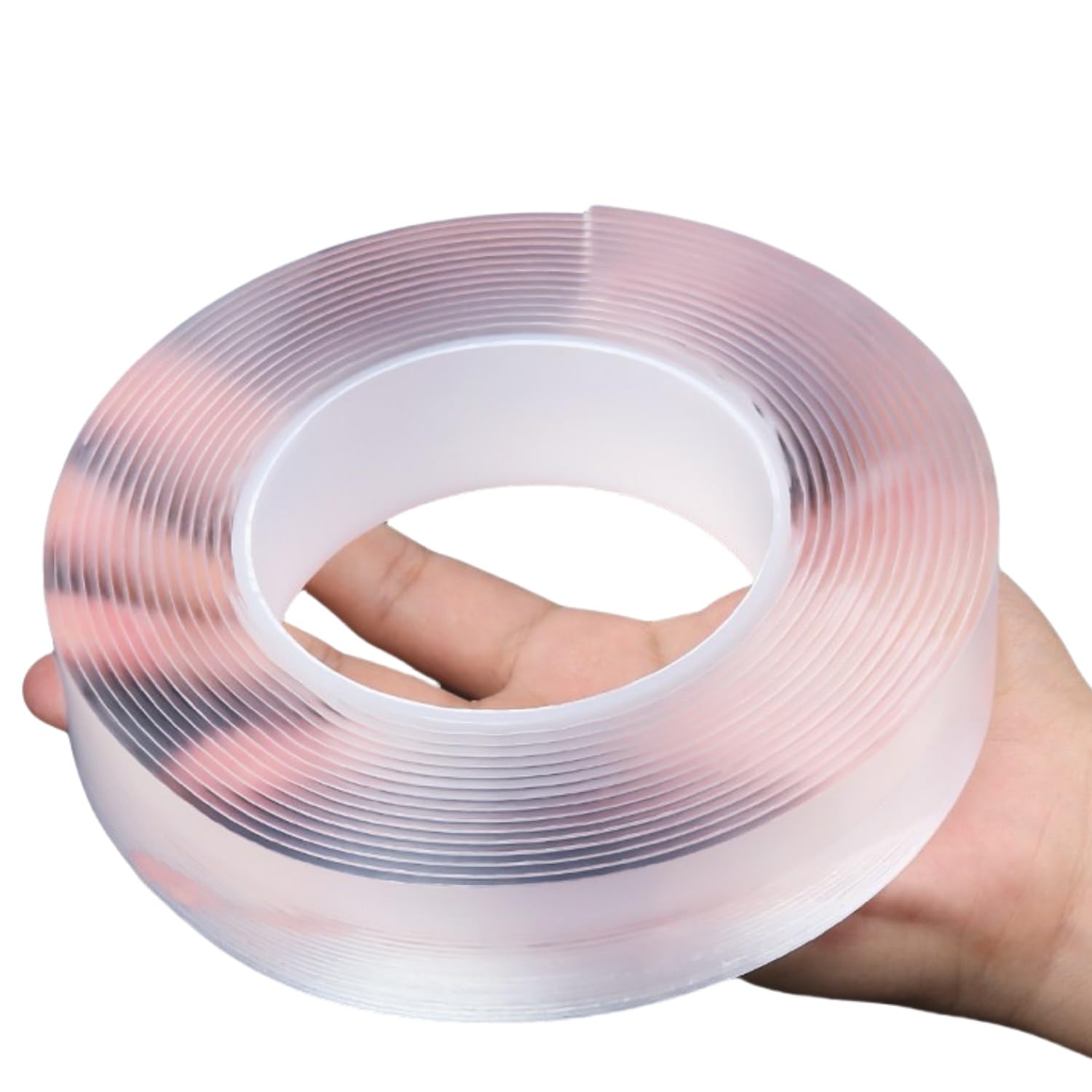 Double Sided Adhesive Tape – Clear Heavy Duty Mounting Tape 4 Pack