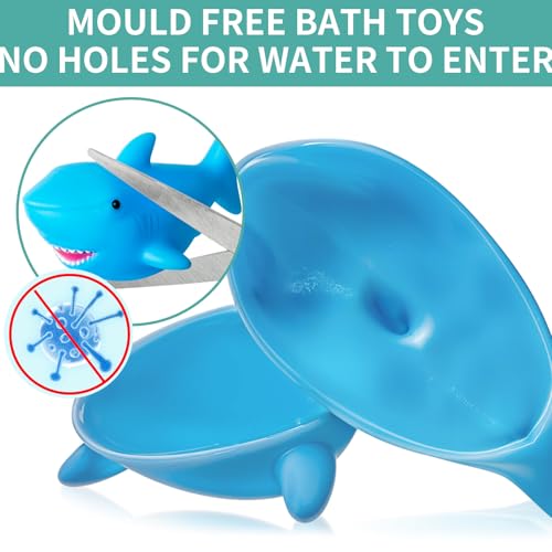 No Hole No Mould Baby Bath Toys – 9PCS Sea Animal Water Play Set (Ages 1–4 Years)
