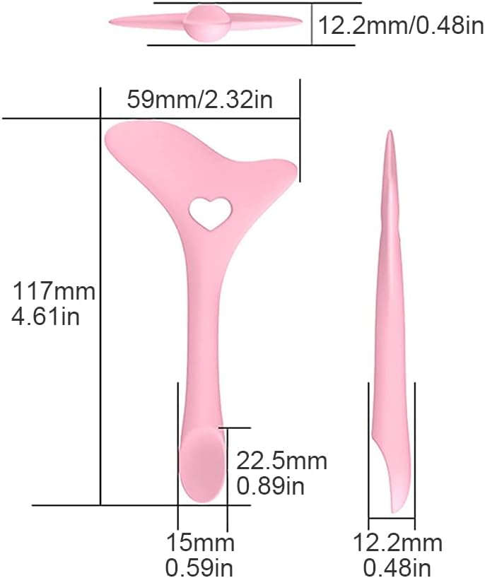 Eyeliner Stencils & Winged Eyeliner Tool – Multifunctional Silicone Eye Makeup Guide