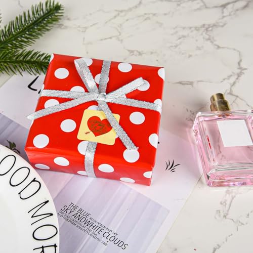 6 Sheets Polka Dot Gift Wrapping Paper – Colorful Birthday & Wedding Gift Wrap Set
