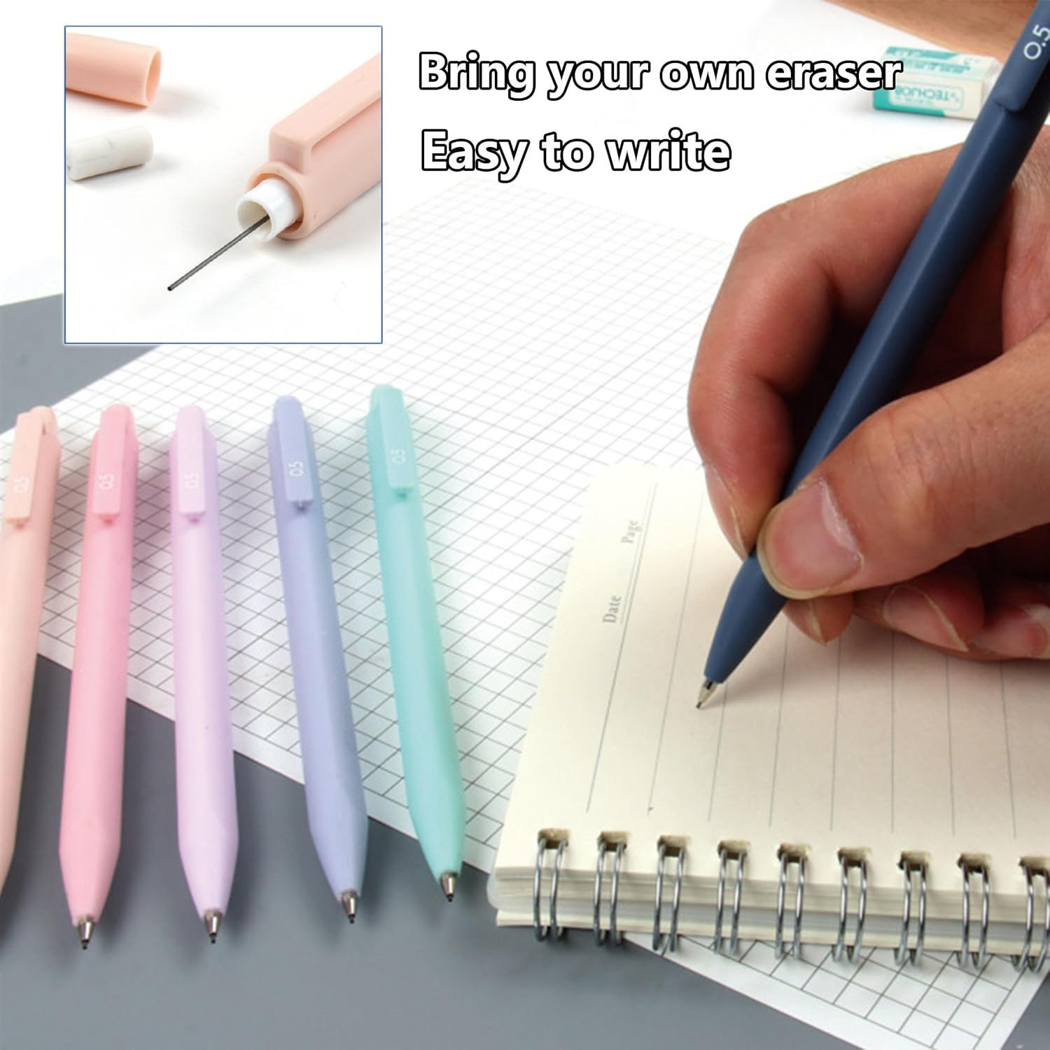 Aesthetic Stationery Set with High-Capacity Pencil Case – Cute School & Office Supplies- 42 Pcs