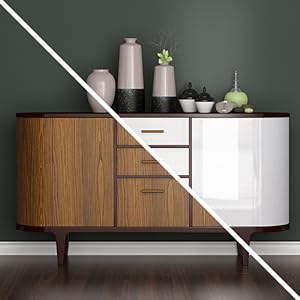 Self-Adhesive Furniture Stickers – Waterproof Vinyl Cupboard & Furniture Covering Wrap