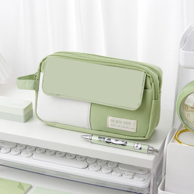 Aesthetic Stationery Set with High-Capacity Pencil Case – Cute School & Office Supplies- 42 Pcs