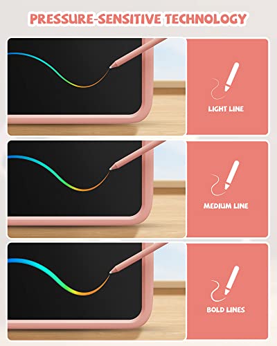 LCD Drawing Tablet 10 Inch – Portable Erasable Writing Board with Lock Function for Kids