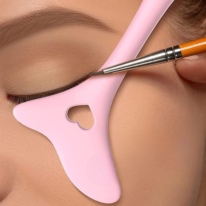 Eyeliner Stencils & Winged Eyeliner Tool – Multifunctional Silicone Eye Makeup Guide