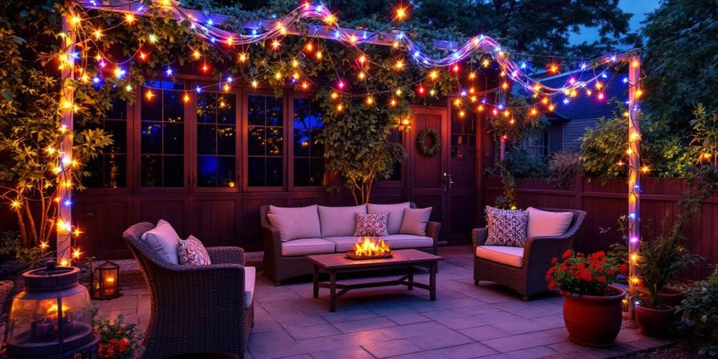 Solar Garden Fairy Lights – 120 LED 12m String Lights, Waterproof, 8 Modes, Ideal for Outdoor Decor & Special Occasions